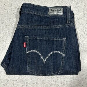 Levi’s mid rise skinny jean women size w31 l32 size 12